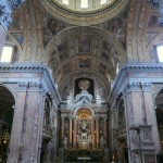 interno chiesa del gesù nuovo