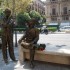 Palermo, riparate le statue dei giudici Falcone e Borsellino
