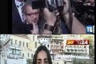 Giornalista ferita dalla polizia Giornalista ferita dalla polizia