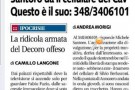 Libero pubblica cellulare Santoro